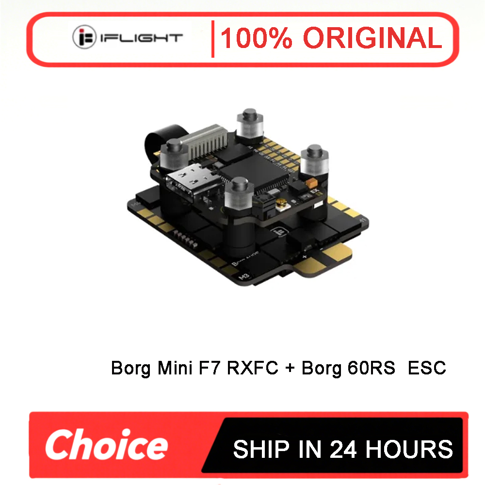 Borg Mini F7 Stack, 60RS 60A 4 - Fpv Flight Controller F7 Stack 60A incelemesi ve fiyatı